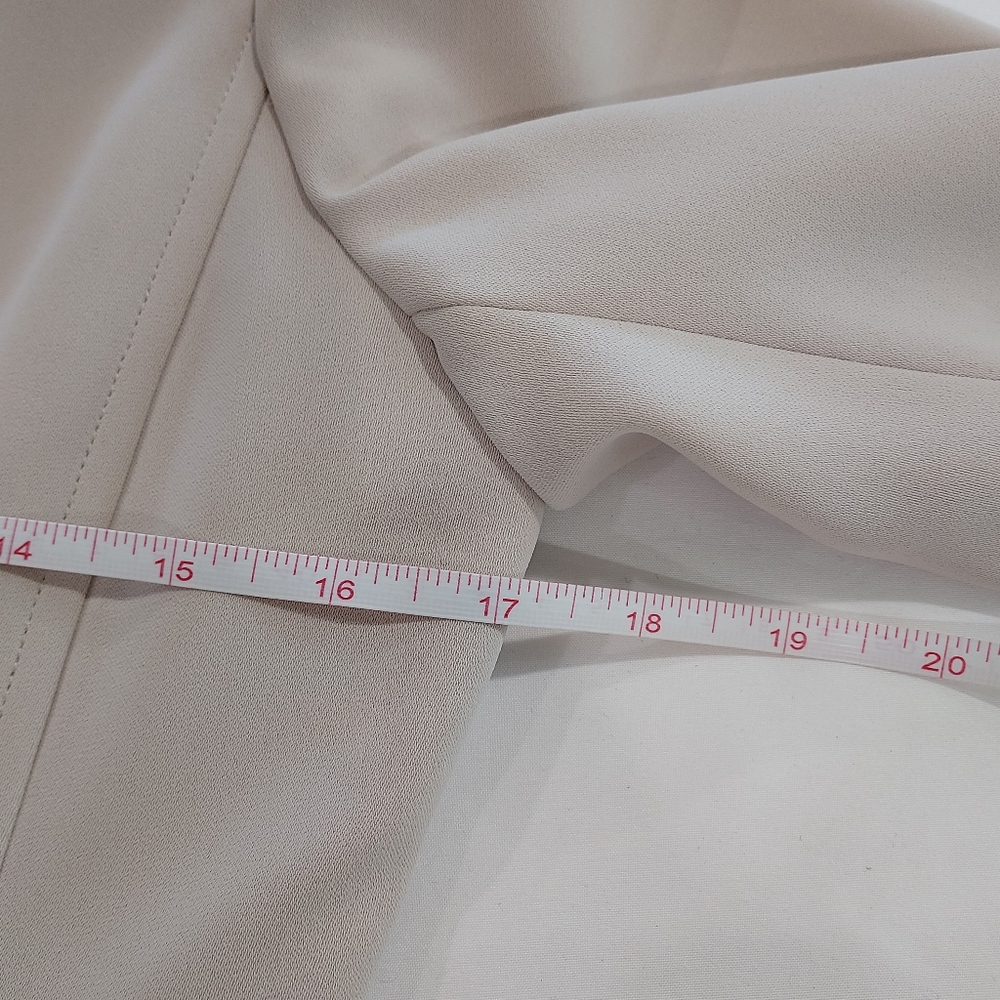 Women's Frenchi Short Skirt Suit With Blazer in Beige Size S - Picture 4 of 11
